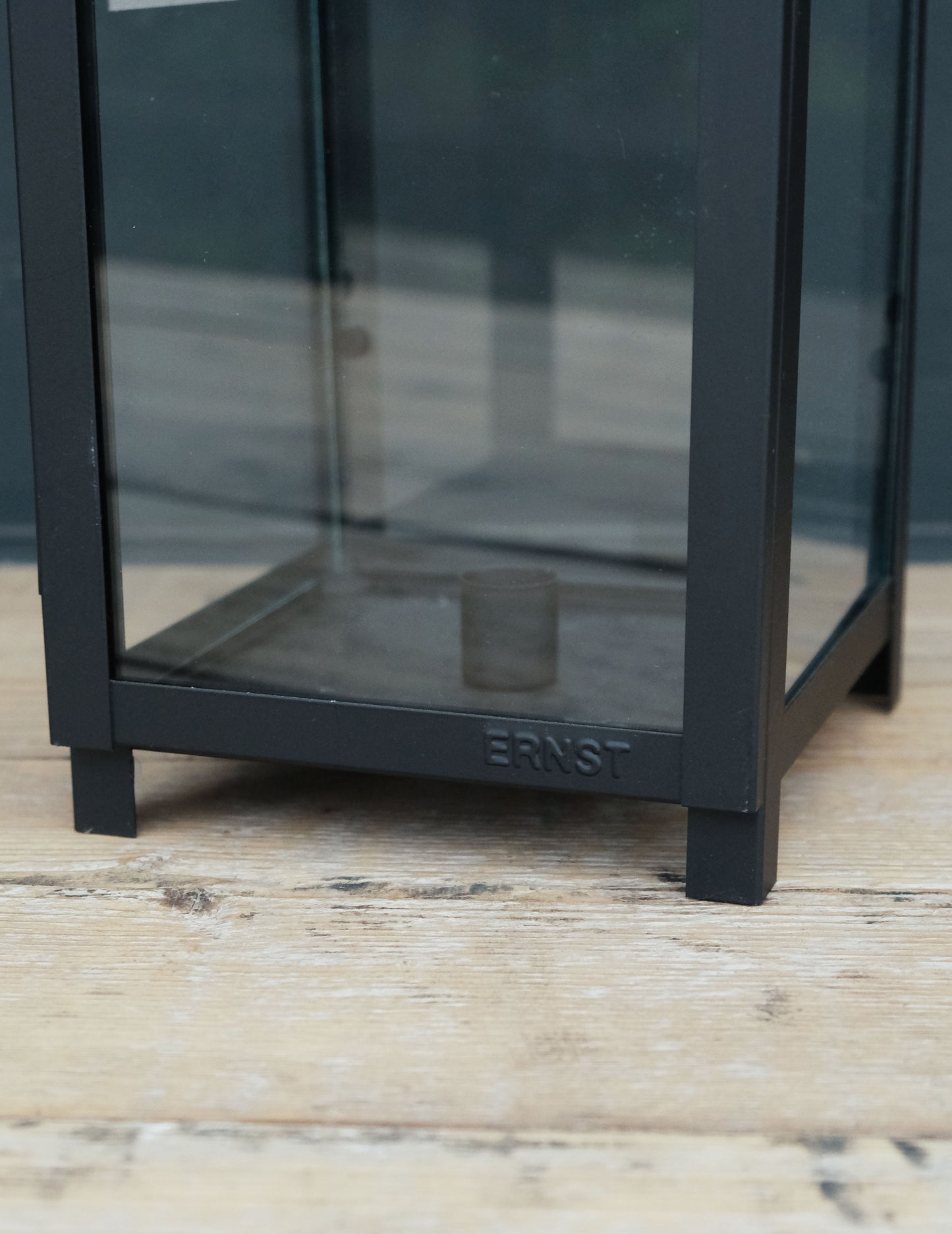 ERNST Laterne für Stabkerzen - Schwarz