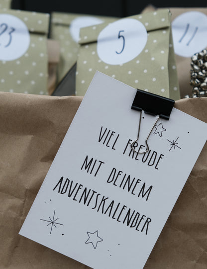 Adventskalender - natürlich, nordisch, gemütlich🌲