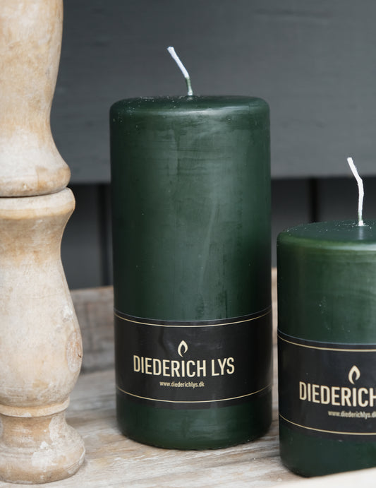 Stumpenkerzen Dyb Olive