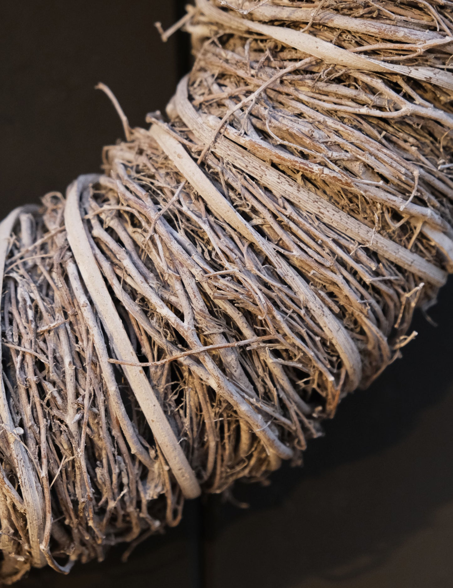 Holzkranz Mactan weiß