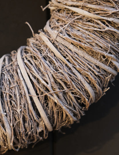 Holzkranz Mactan weiß